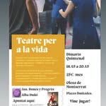 Taller «Teatre per a la vida»
